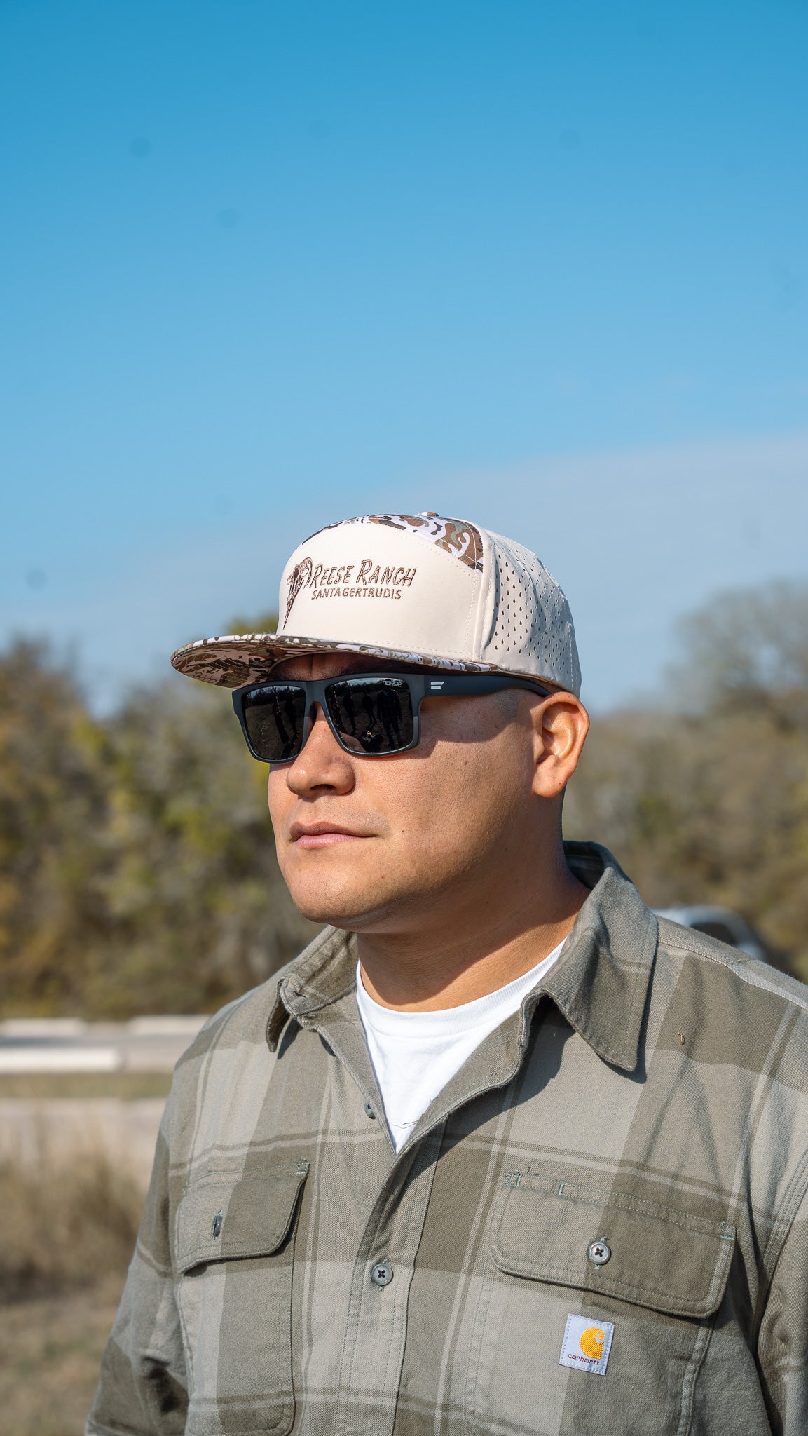 Blotch Camo & Khaki Reese Ranch Cap