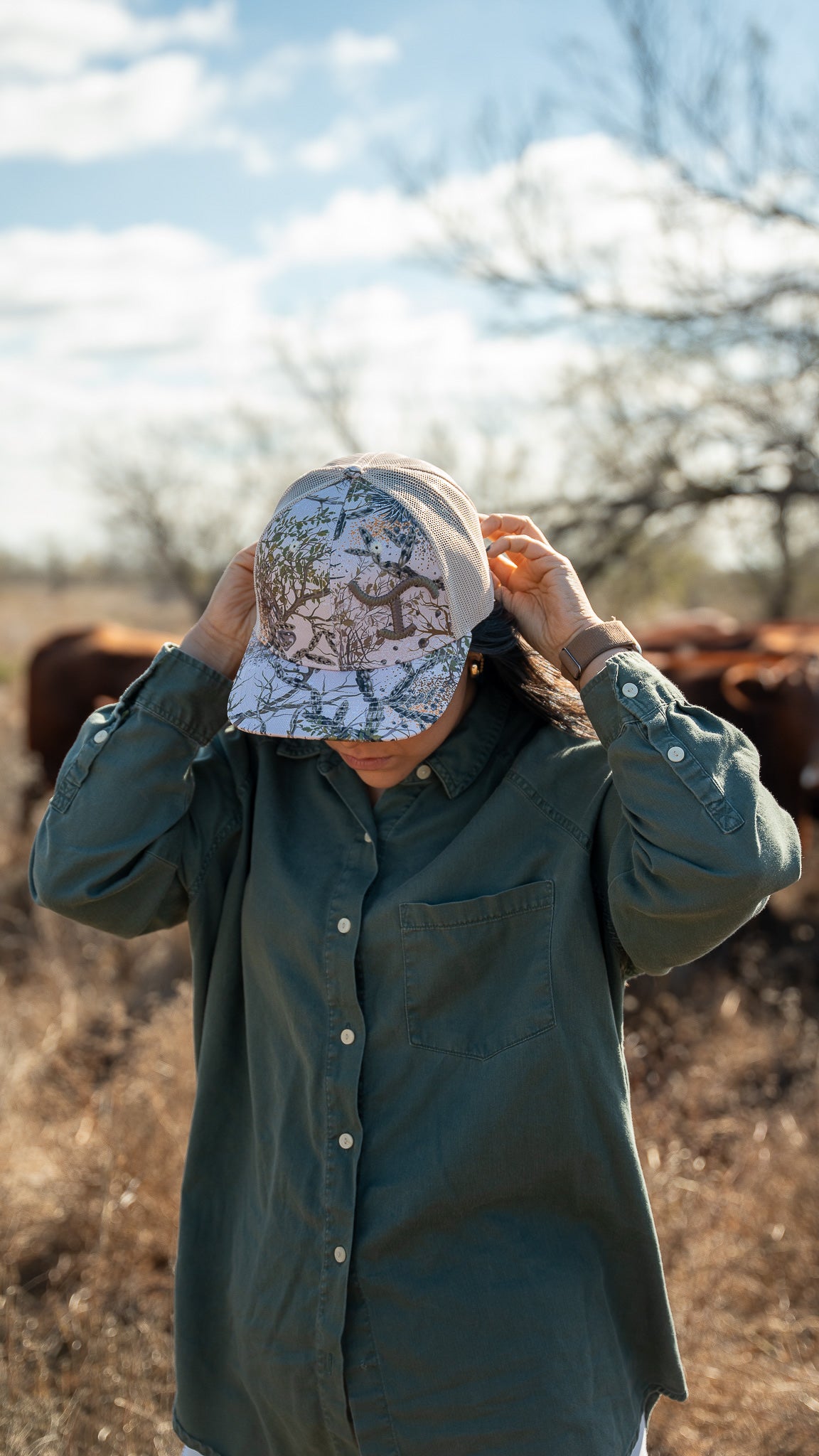 Brush Country Camo Trucker Cap