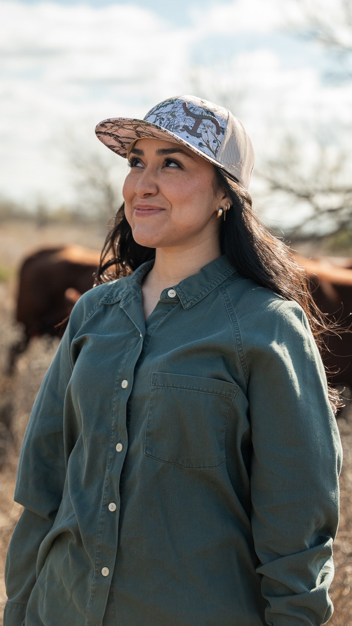 Brush Country Camo Trucker Cap