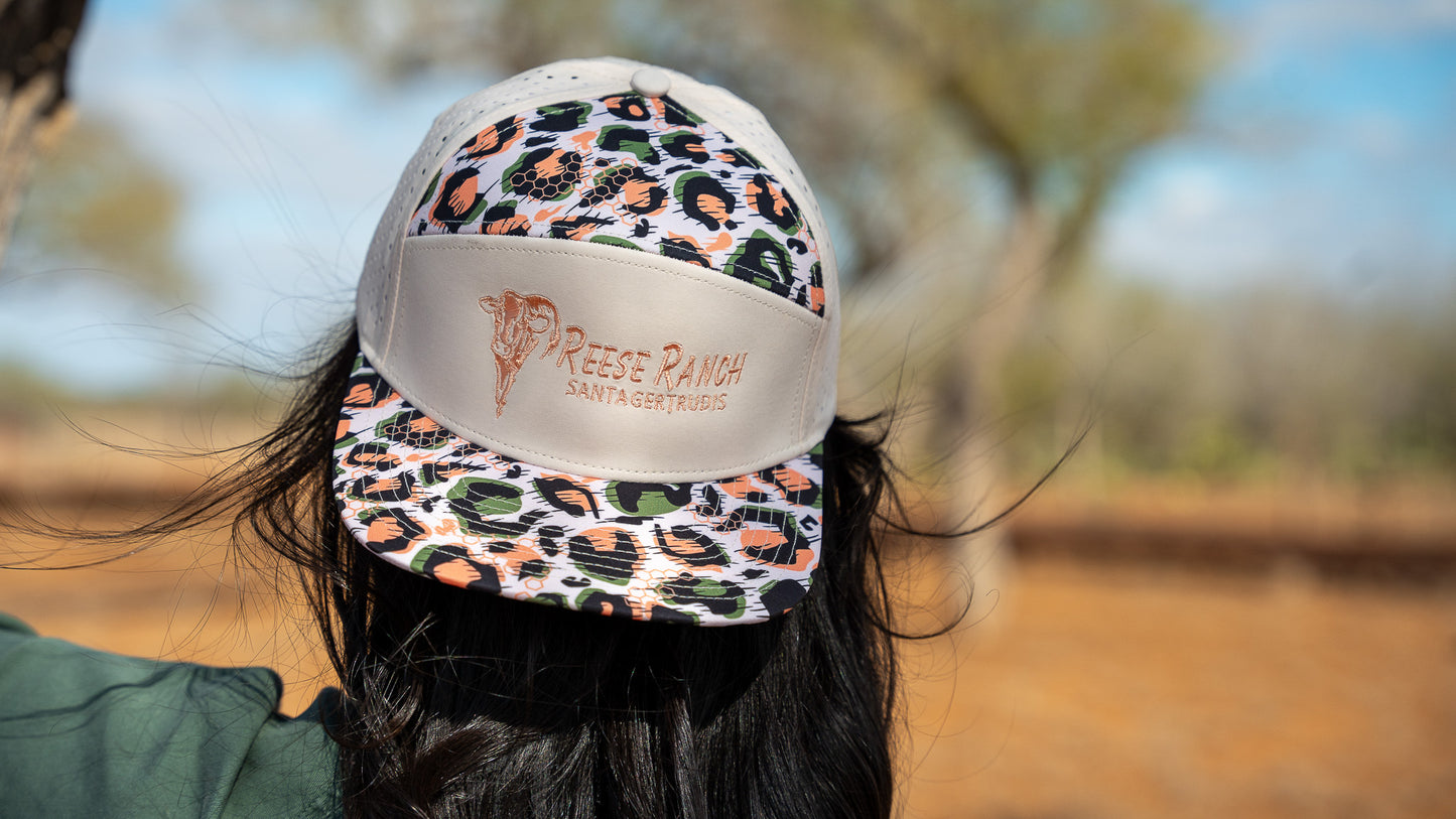Leopard and Cream Reese Ranch Cap