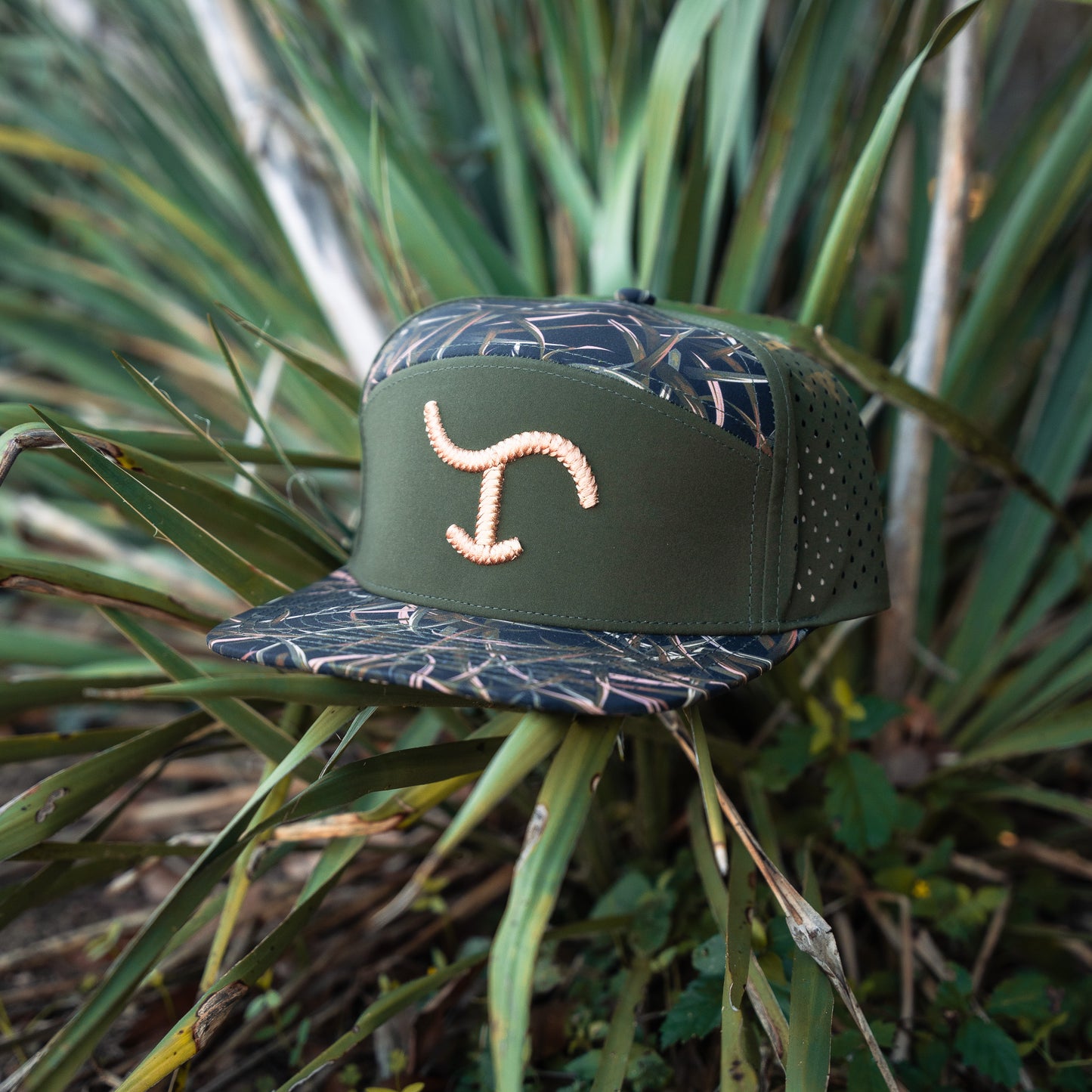 Marsh Camo With Ranch Brand